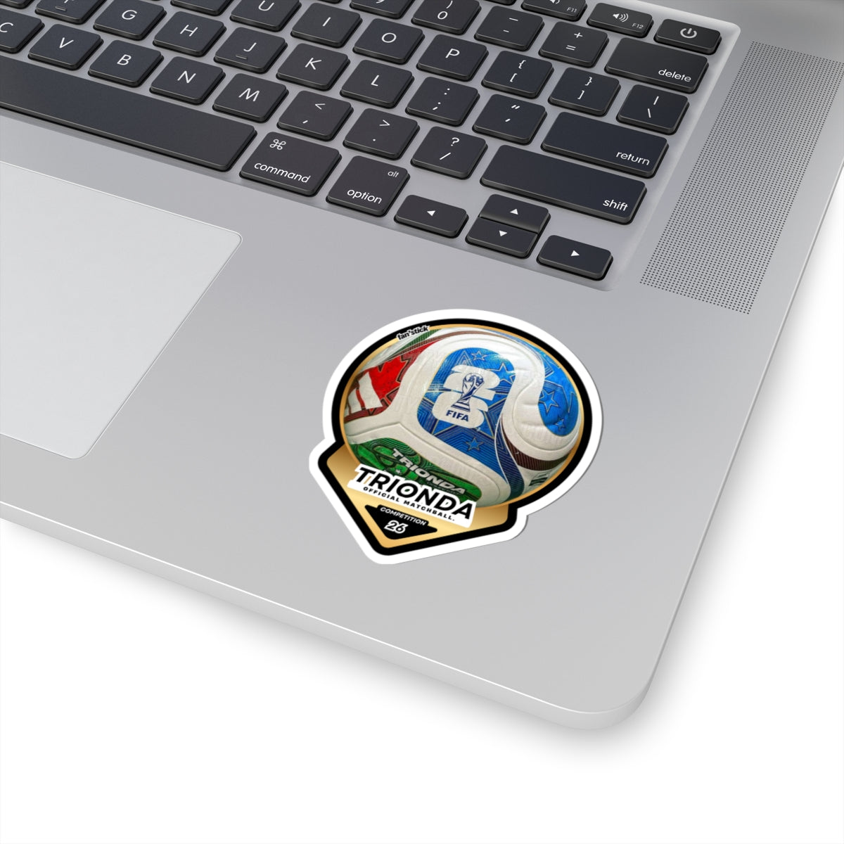Official Ball World Cup 26 Sticker, Football Fan - Golden edition