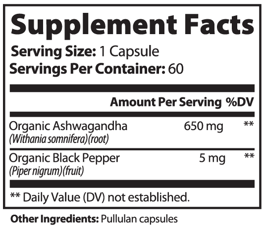 Calma | Ashwagandha + Black Pepper