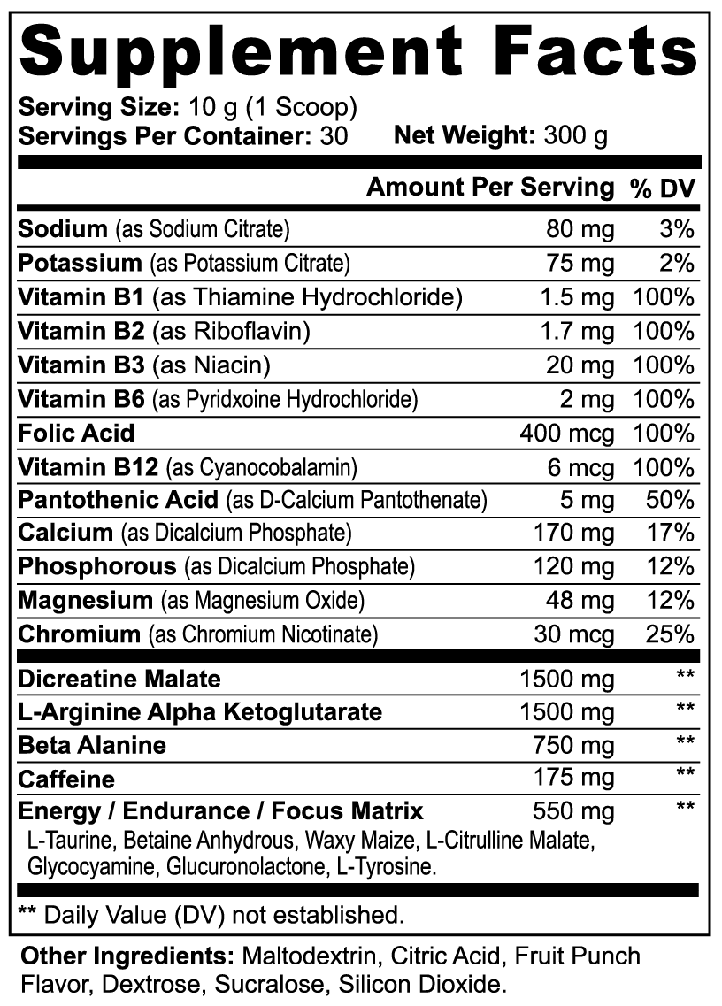 Kickoff Max | Pre-Workout