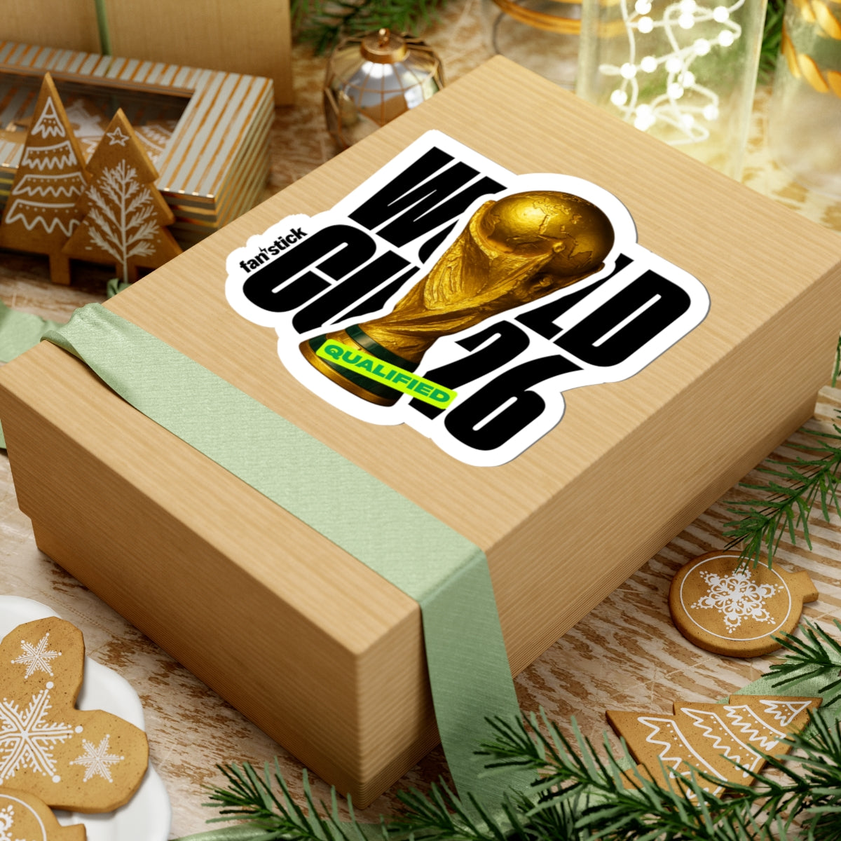 Football Fan World Cup 2026 Stickers - Golden Edition