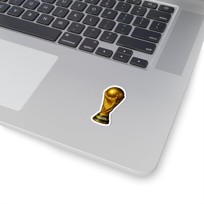 Trophy World Cup 26 Sticker - Football Fan Golden edition