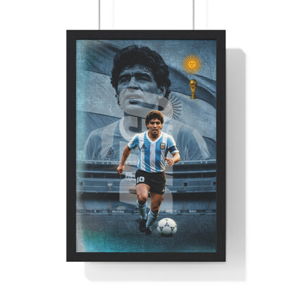 Diego Maradona | Framed Poster - Iconic Football Art