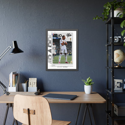 Kylian Mbappe | Framed Poster
