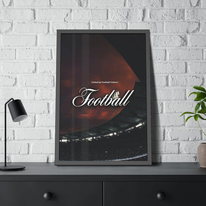 Football Culture Framed Paper Poster