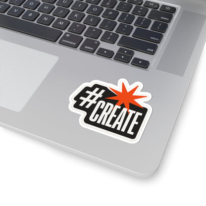 #Create Only Kiss-Cut Sticker