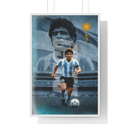 Diego Maradona | Framed Poster - Iconic Football Art