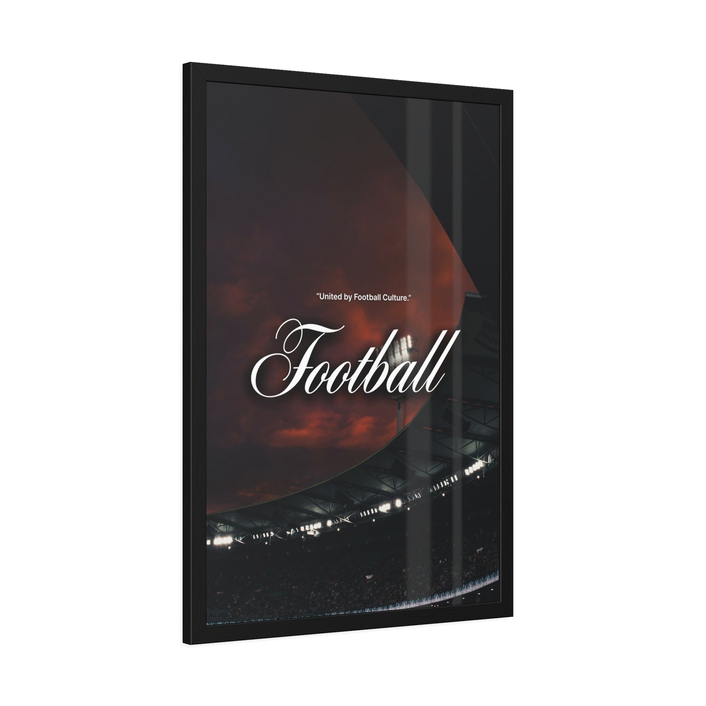 Football Culture Framed Paper Poster