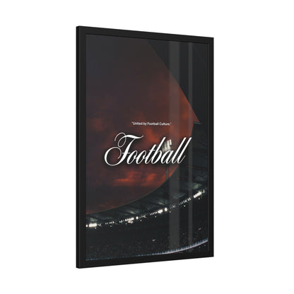 Football Culture Framed Paper Poster