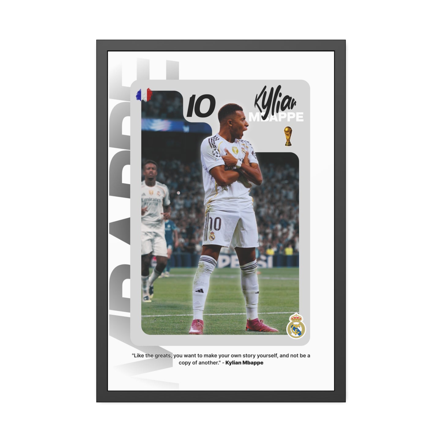 Kylian Mbappe | Framed Poster