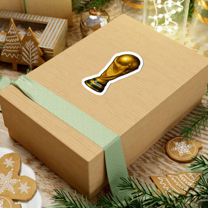 Trophy World Cup 26 Sticker - Football Fan Golden edition