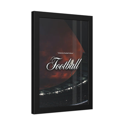 Football Culture Framed Paper Poster