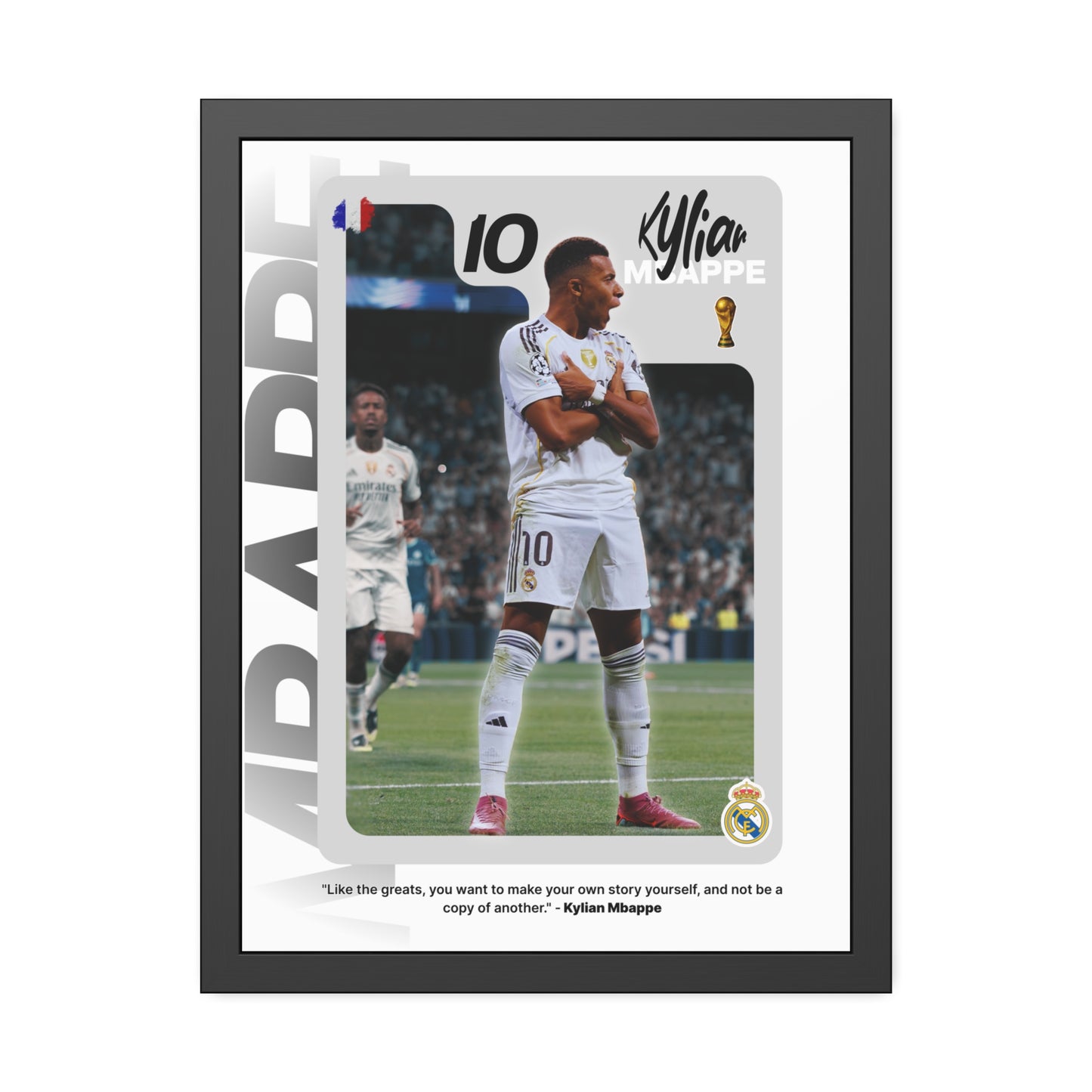 Kylian Mbappe | Framed Poster