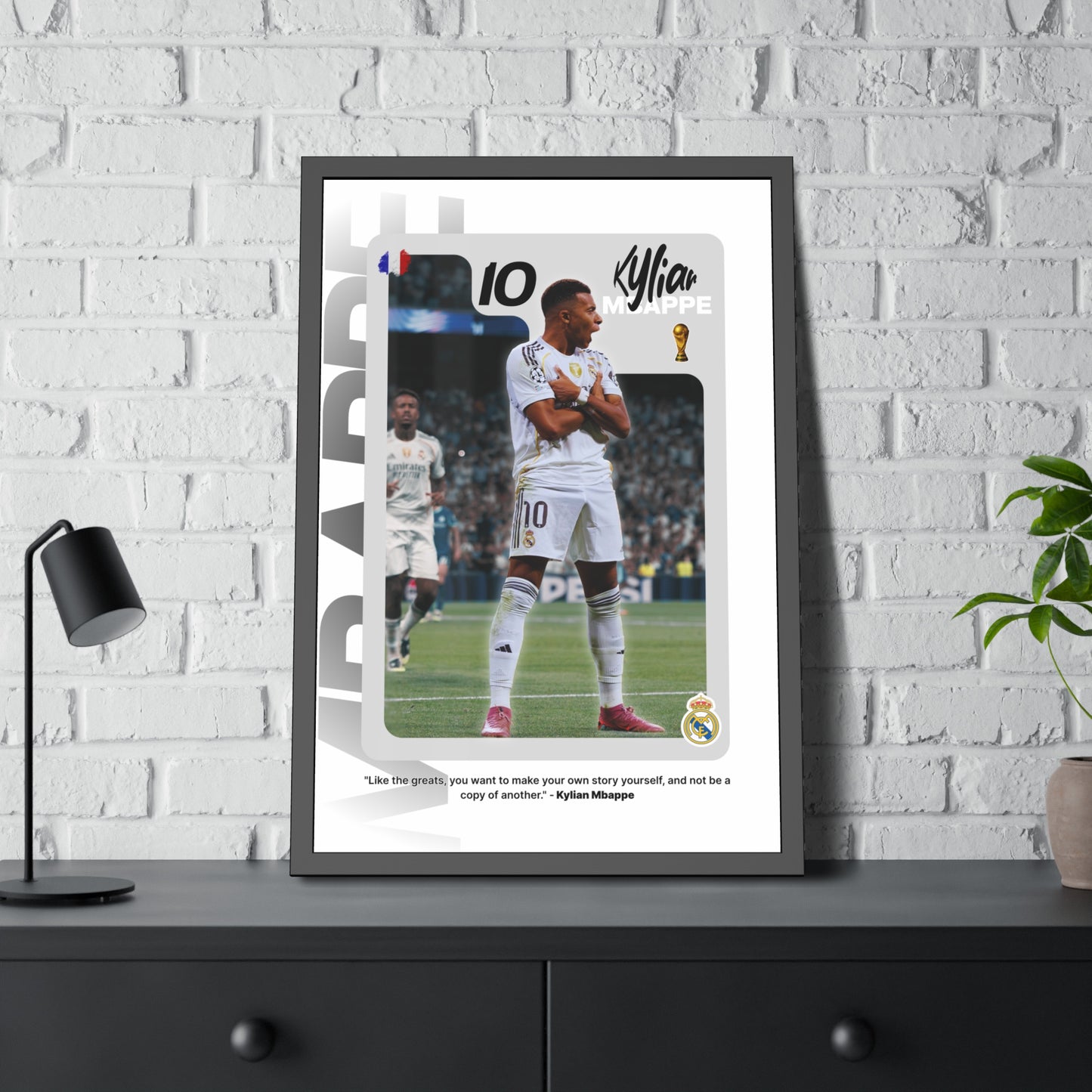 Kylian Mbappe | Framed Poster