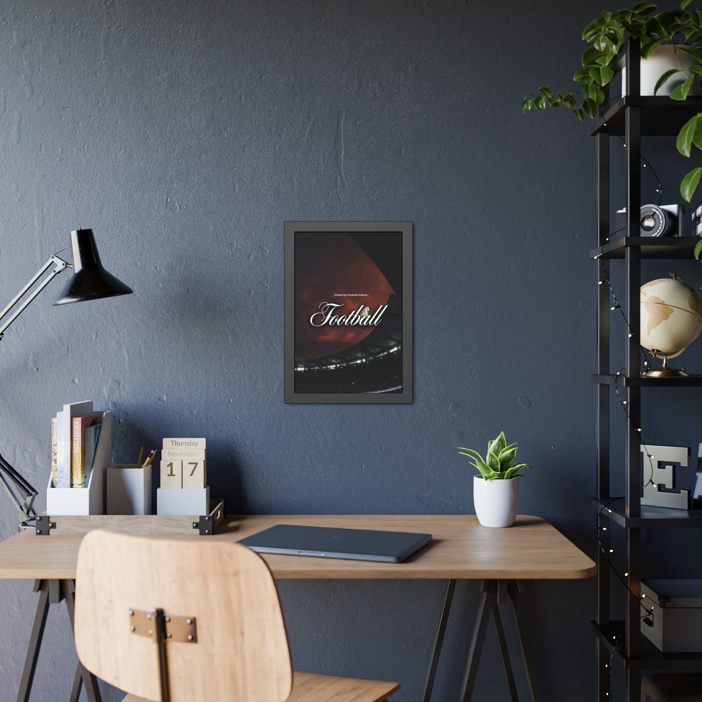 Football Culture Framed Paper Poster