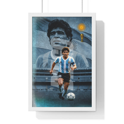 Diego Maradona | Framed Poster - Iconic Football Art