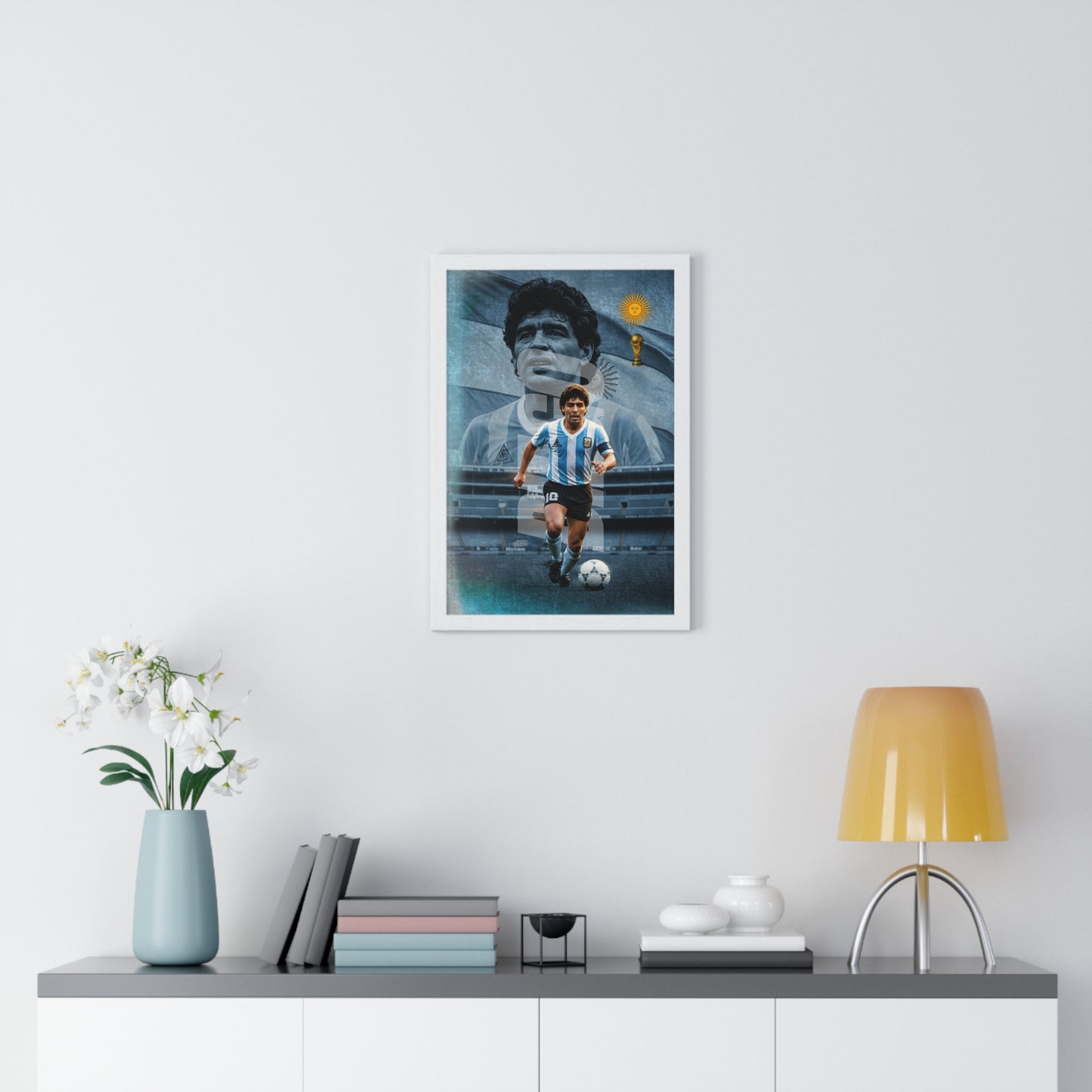 Diego Maradona | Framed Poster - Iconic Football Art