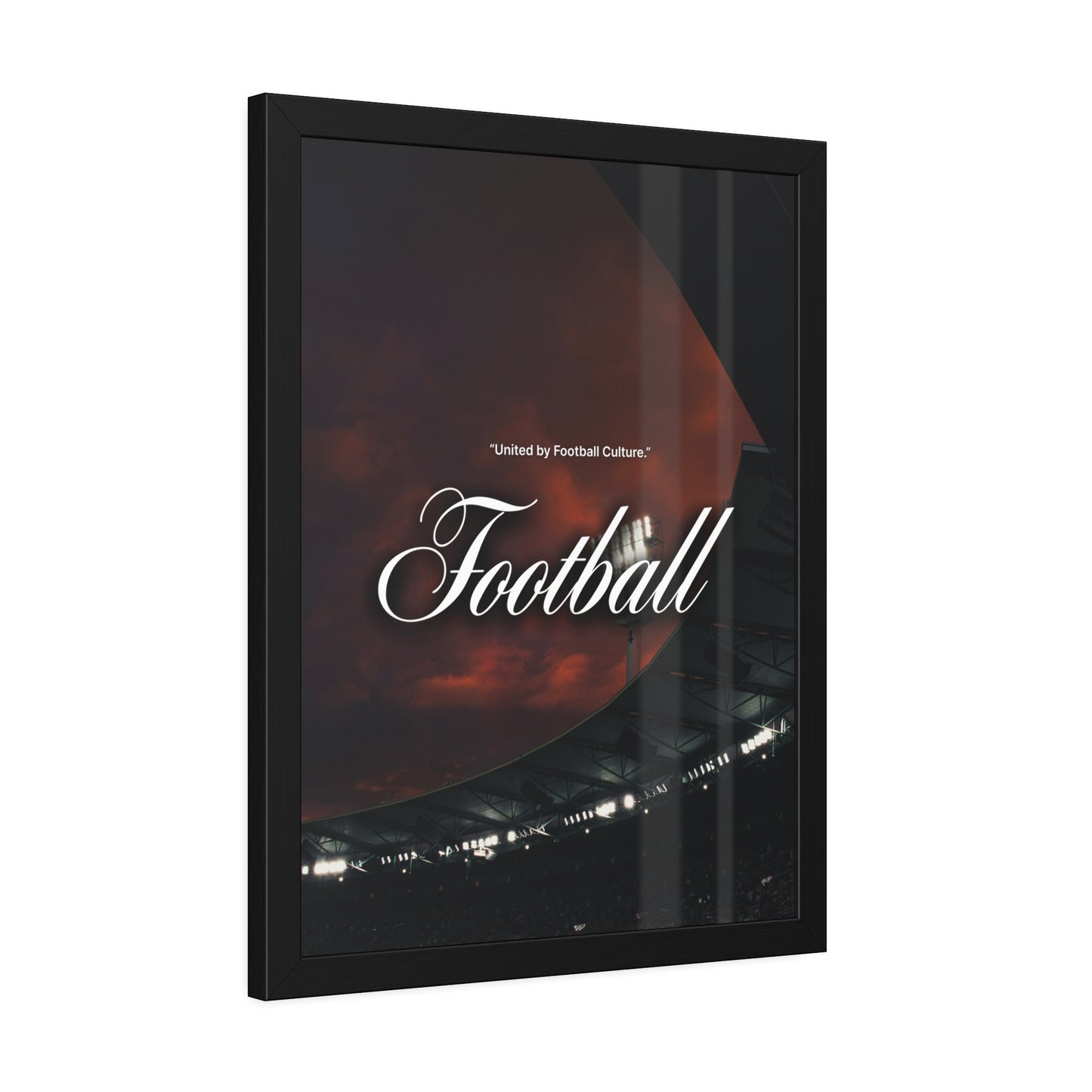 Football Culture Framed Paper Poster