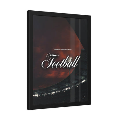Football Culture Framed Paper Poster