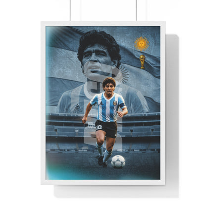 Diego Maradona | Framed Poster - Iconic Football Art